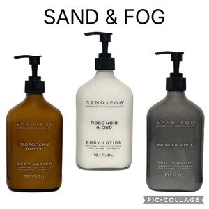 (3) Sand + Fog Body Lotions